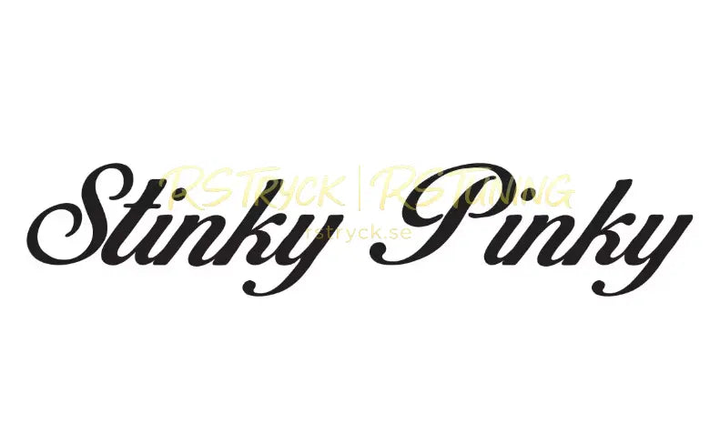Dekal | "Stinky Pinky" RSTryck