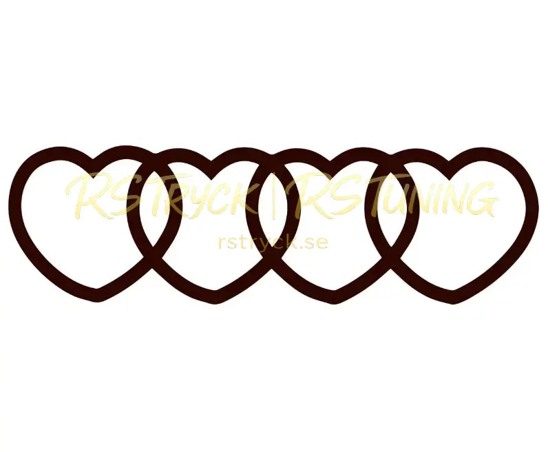 Dekal | "Audi #2" RSTryck