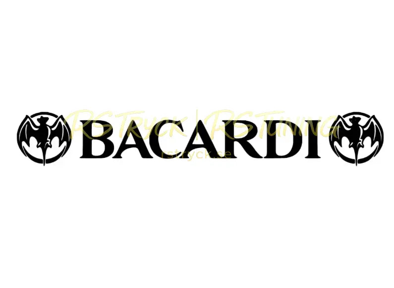 Dekal | "Bacardi" RSTryck