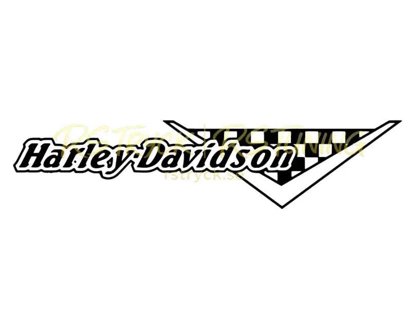 Dekal | "Harley Davidson #1" RSTryck