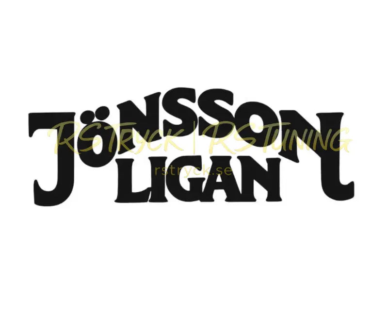 Dekal | "Jönsson ligan" RSTryck