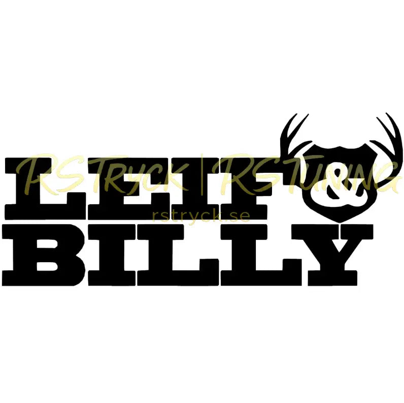 Dekal | "Leif & Billy" RSTryck