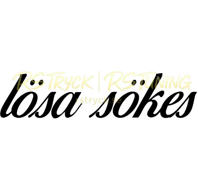 Dekal | "Lösa sökes" RSTryck
