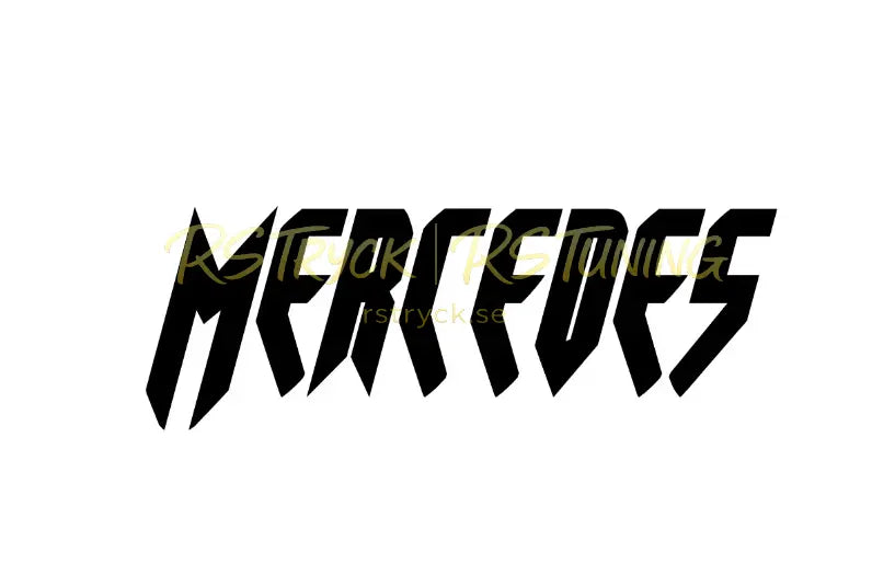 Dekal | "Mercedes #1" RSTryck