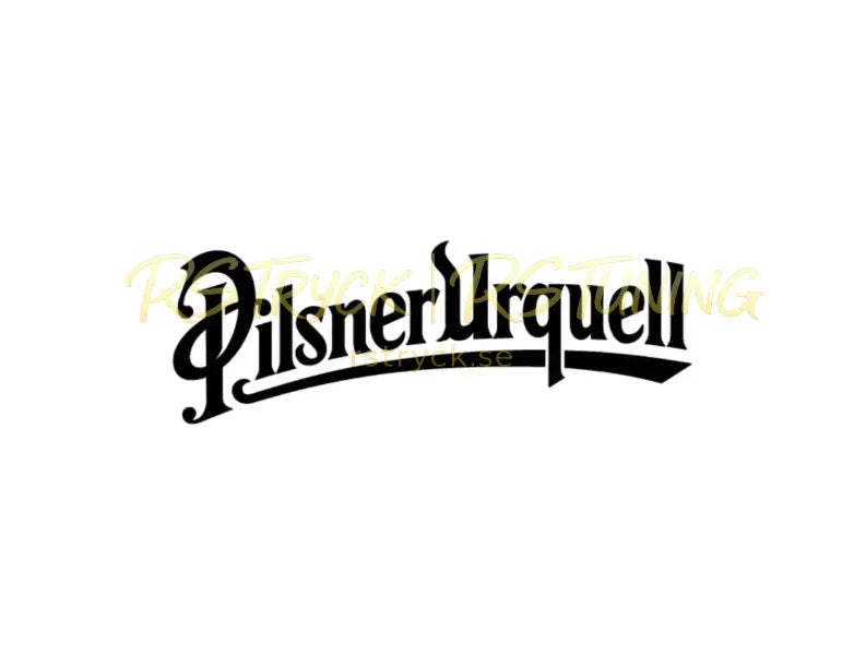 Dekal | "Pilsner Urquell" RSTryck