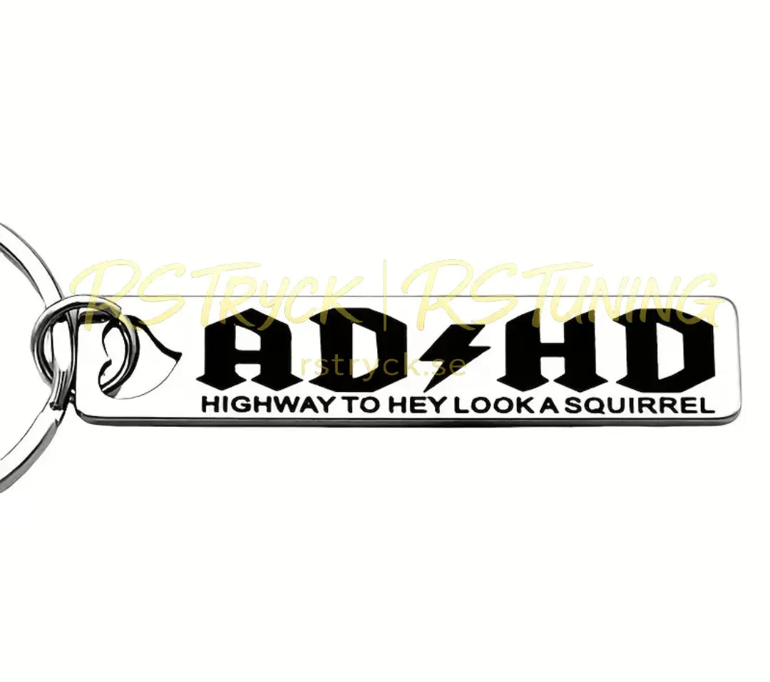 ADHD Nyckelring RSTryck