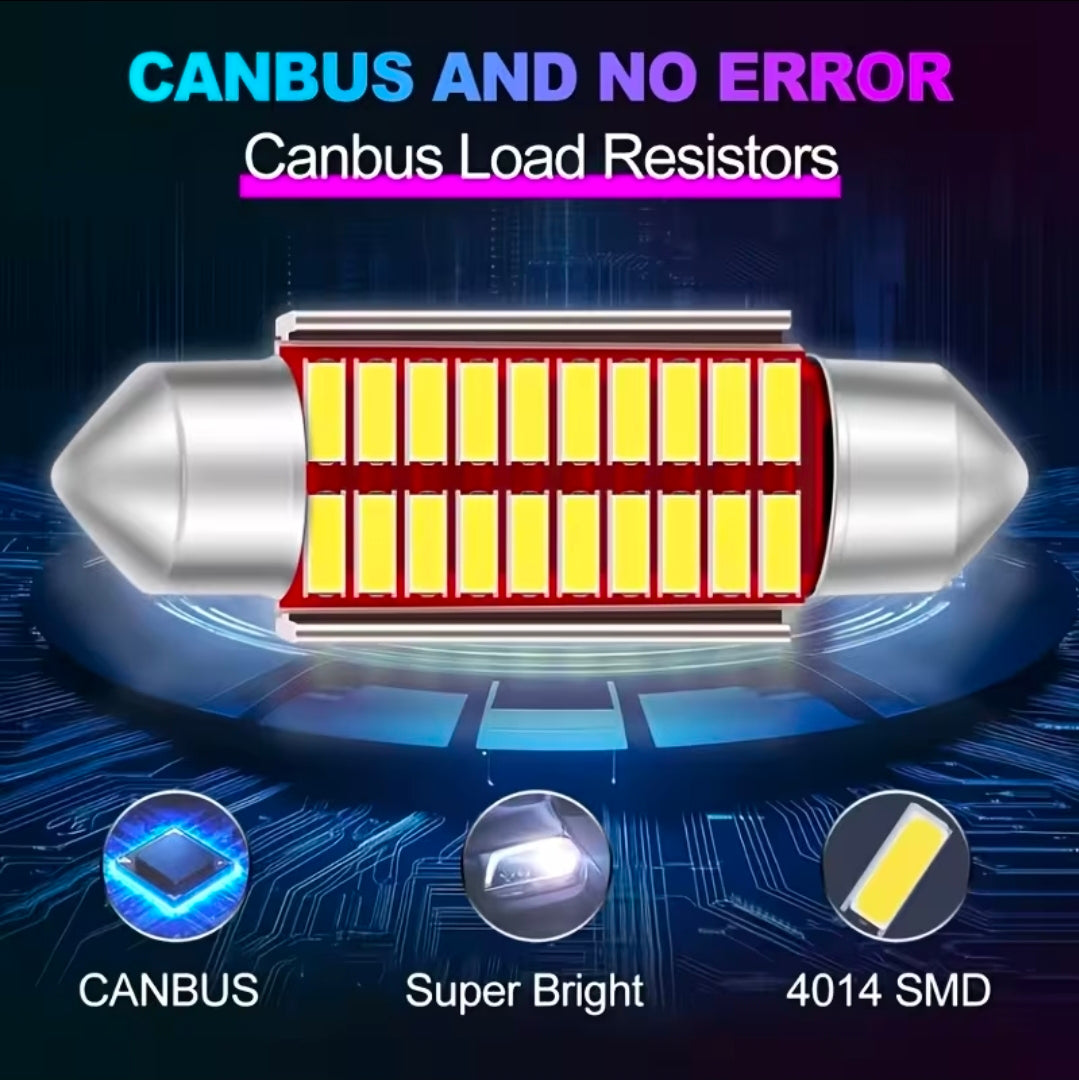 LED Canbus Kit 6000k C5W Spollampa