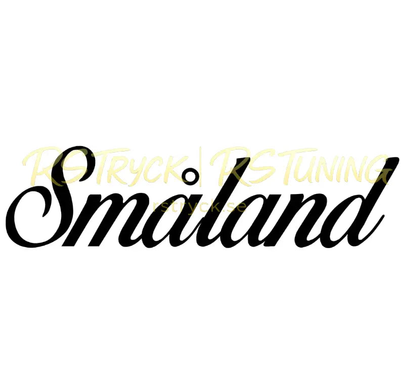 Dekal | "Småland" RSTryck