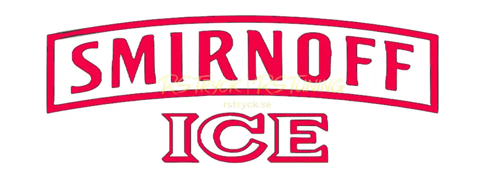 Dekal | "SMIRNOFF ICE" RSTryck