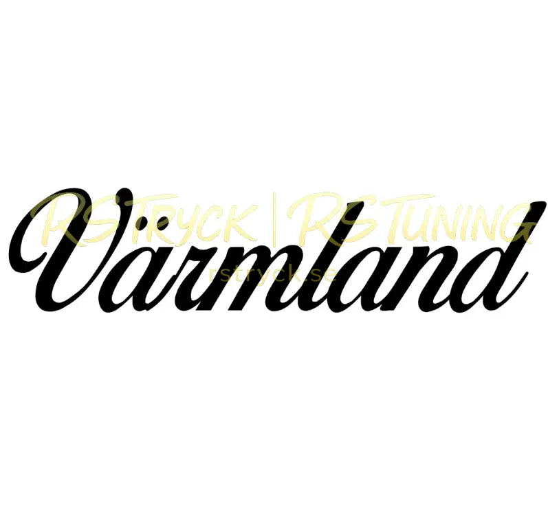 Dekal | "Värmland" RSTryck