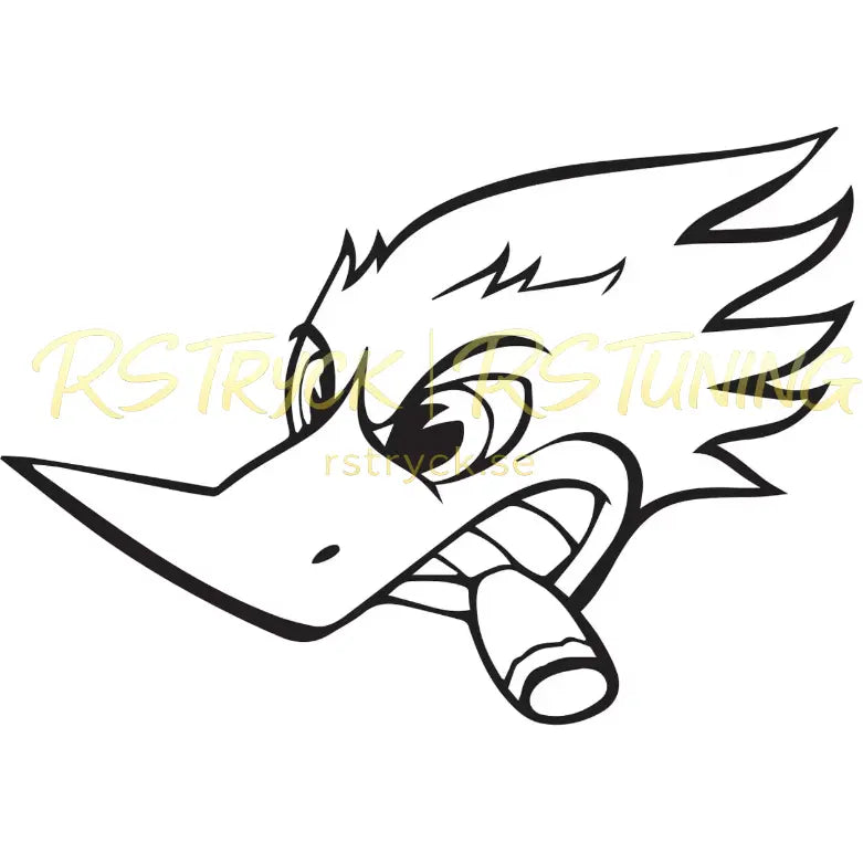 Dekal | "WoodyWoodPecker" RSTryck