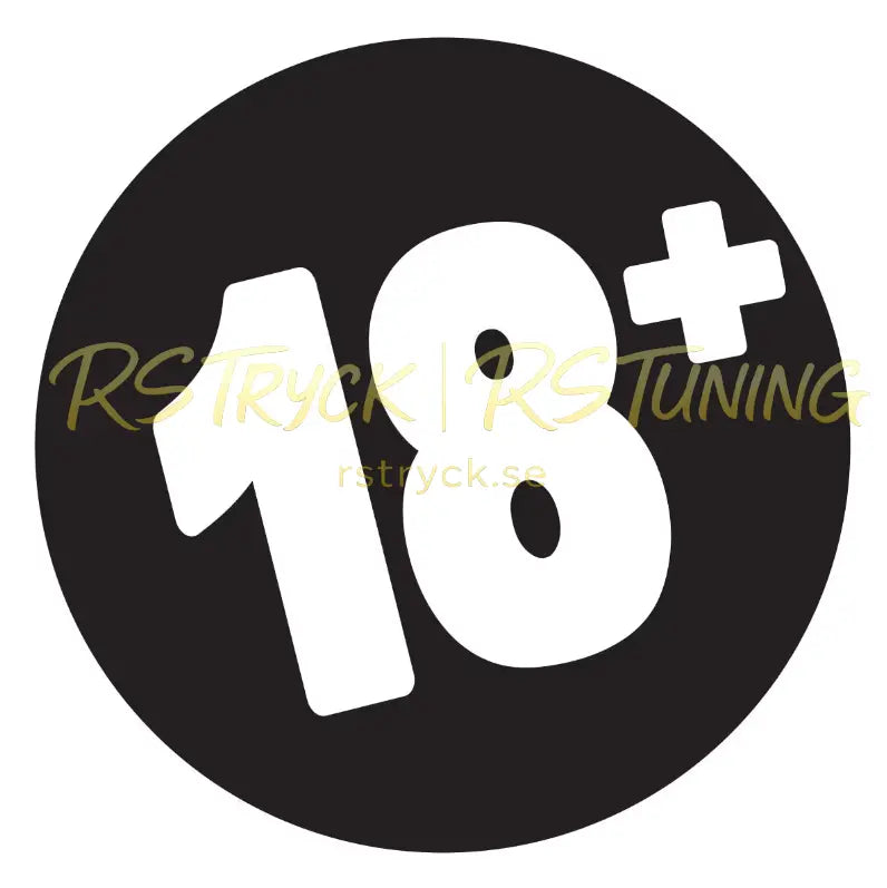 Dekal | "18+" RSTryck