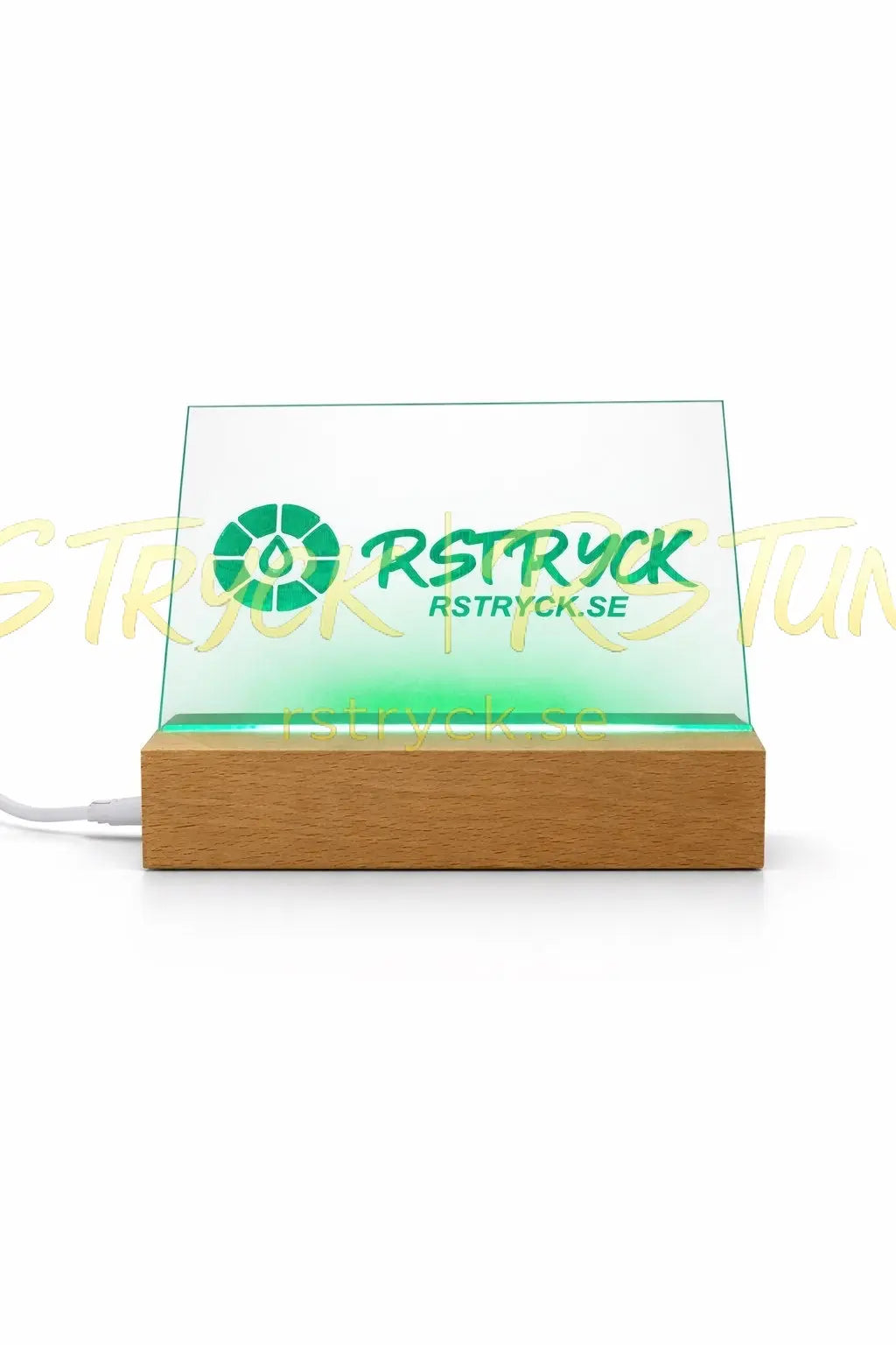 RGB LED | Skylt med Egen Gravyr RSTryck