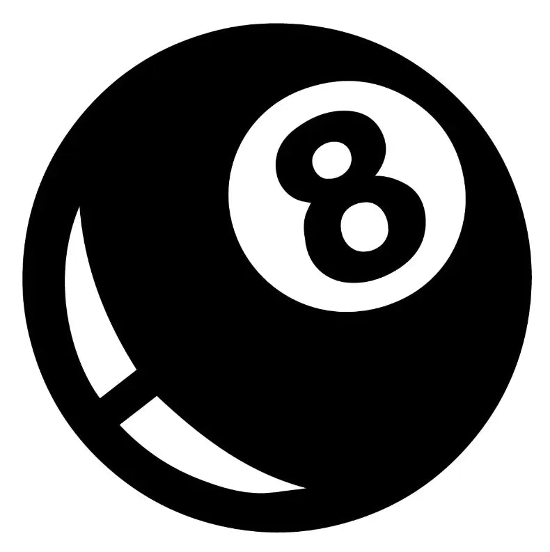 Dekal | "8 Ball" RSTryck