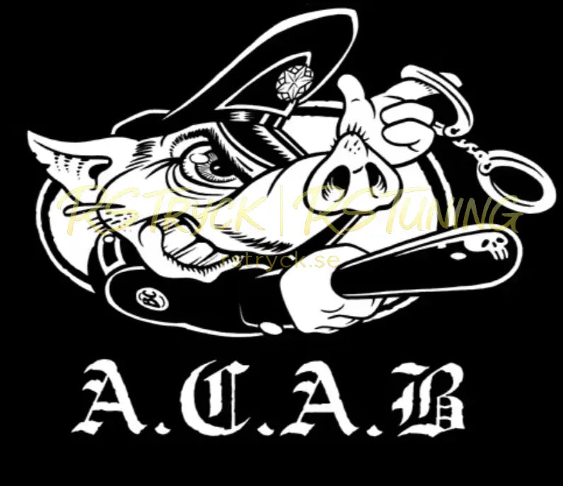 Dekal | "A.C.A.B" RSTryck