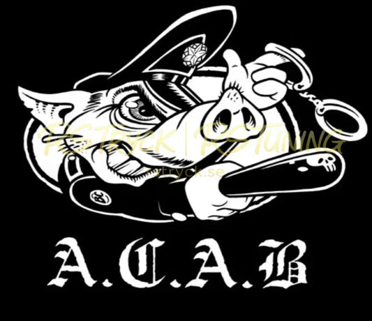 Dekal | "A.C.A.B" RSTryck