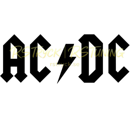 Dekal | "ACDC" RSTryck