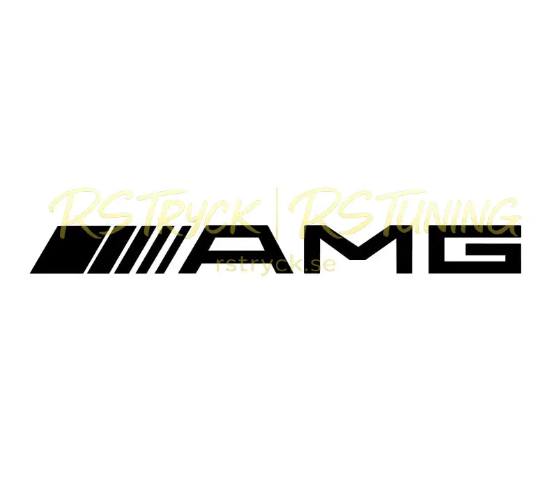 Dekal | "AMG" RSTryck