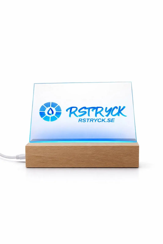 RGB LED | Skylt med Egen Gravyr RSTryck