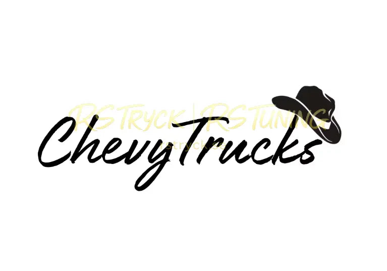 Dekal | "Chevy Trucks" RSTryck