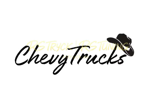 Dekal | "Chevy Trucks" RSTryck