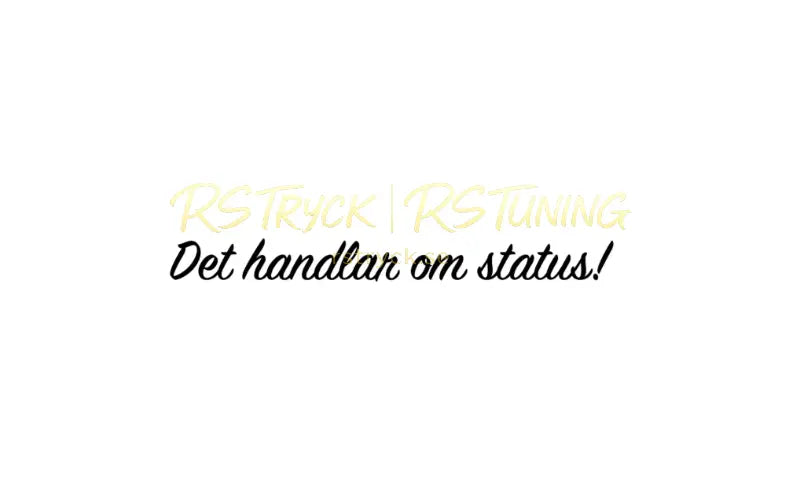 Dekal | "Det handlar om status" RSTryck