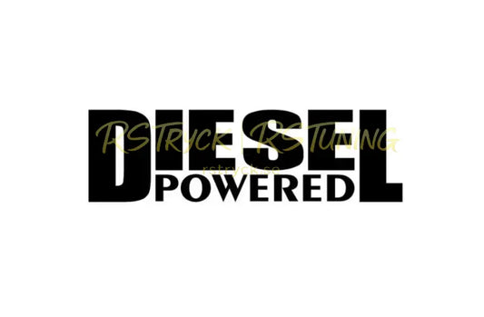 Dekal | "Diesel powered" RSTryck