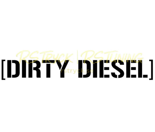 Dekal | "Dirty diesel" RSTryck