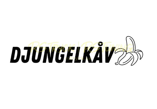 Dekal | "Djungelkåv" RSTryck