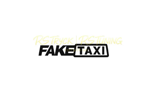 Dekal | "FakeTaxi" RSTryck