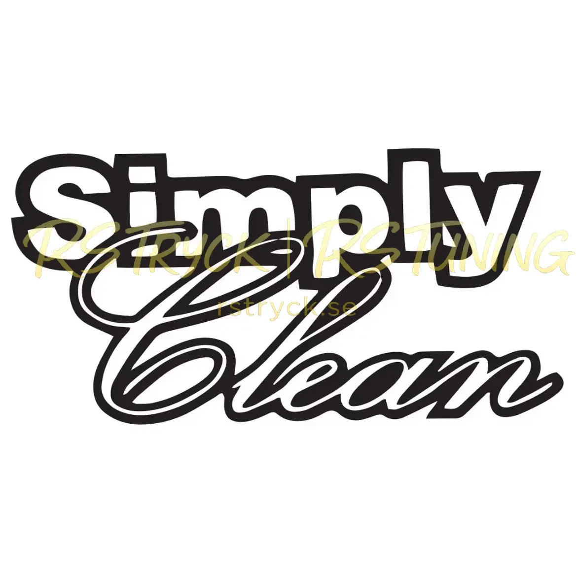 Dekal | "Simply Clean” RSTryck