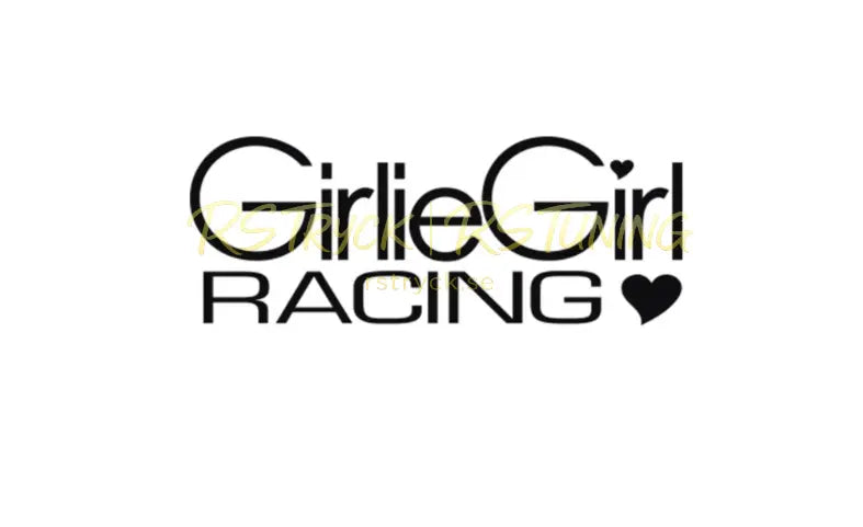 Dekal | "GirlieGirl Racing" RSTryck