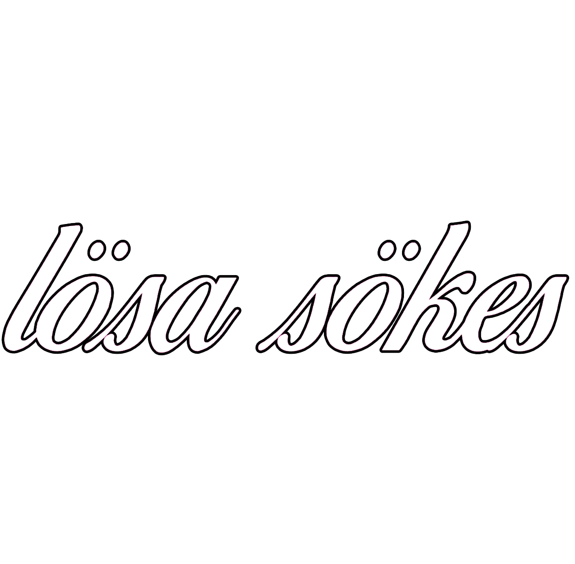 Dekal | "lösa sökes"