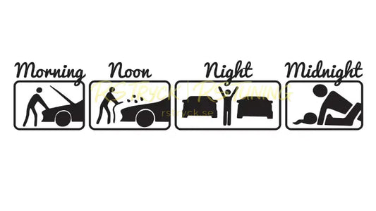 Dekal | "Morning, Noon, Night, Midnight" RSTryck