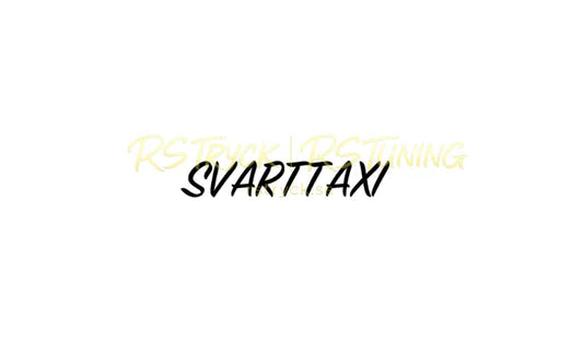 Dekal | "Svart taxi" RSTryck