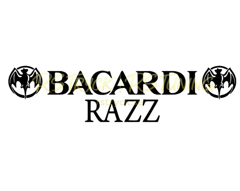 Dekal | "Bacardi razz" RSTryck
