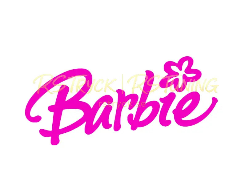 Dekal | "Barbie" RSTryck