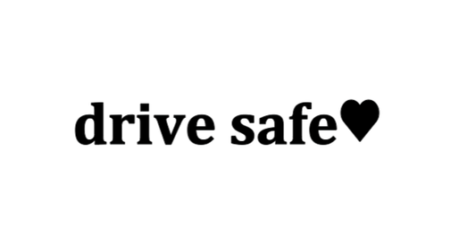 Dekal | "drive safe"