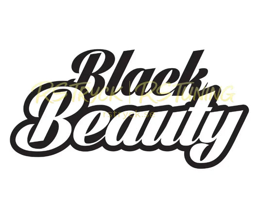 Dekal | "Black Beauty" RSTryck