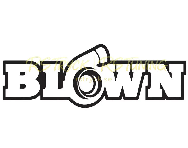Dekal | "Blown" RSTryck