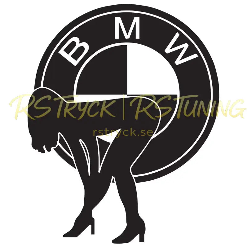 Dekal | "BMW with girl" RSTryck
