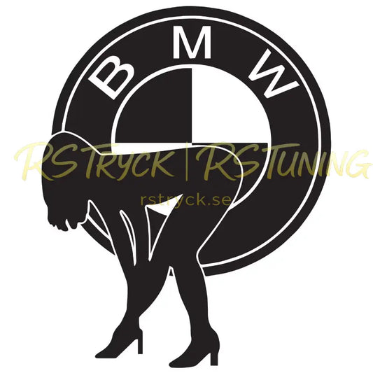 Dekal | "BMW with girl" RSTryck