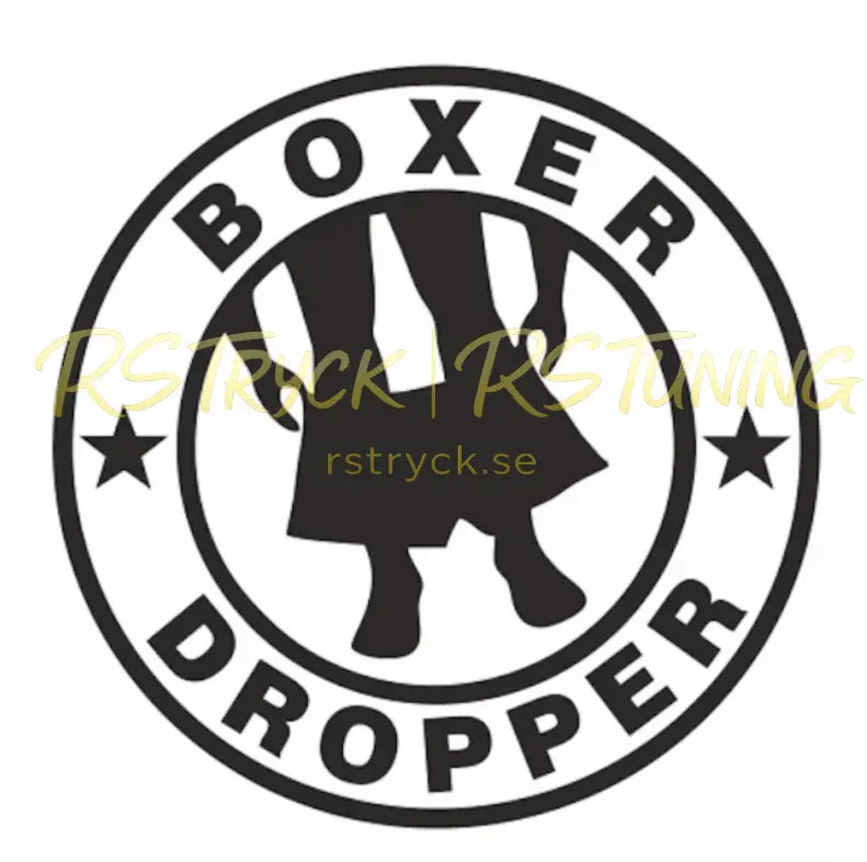 Dekal | "Boxer dropper" RSTryck