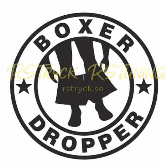 Dekal | "Boxer dropper" RSTryck