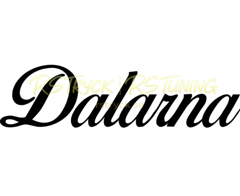 Dekal | "Dalarna" RSTryck