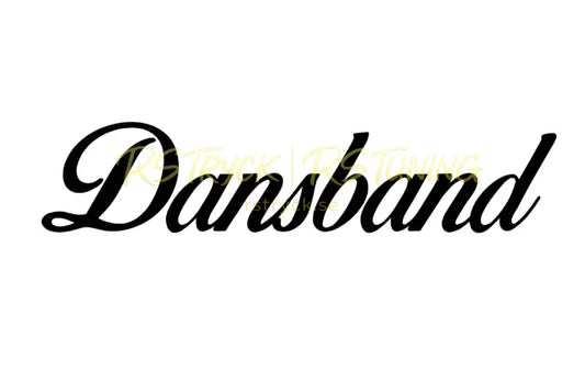 Dekal | "Dansband" RSTryck