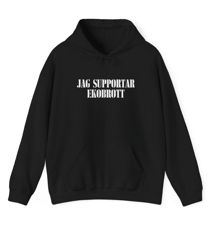 Hoodie | "Jag Supportar Ekobrott"