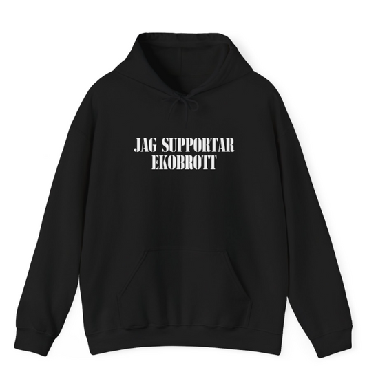 Hoodie | "Jag Supportar Ekobrott"