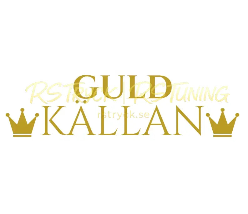 Dekal | "Guld källan" RSTryck