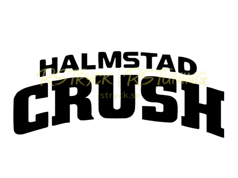 Dekal | "Halmstad crush" RSTryck